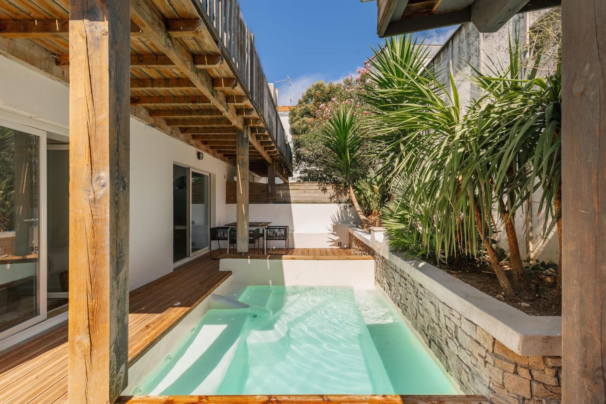 Little Oasis - Private Terrasse Near The Center And The Beach Μπιαρίτζ Εξωτερικό φωτογραφία