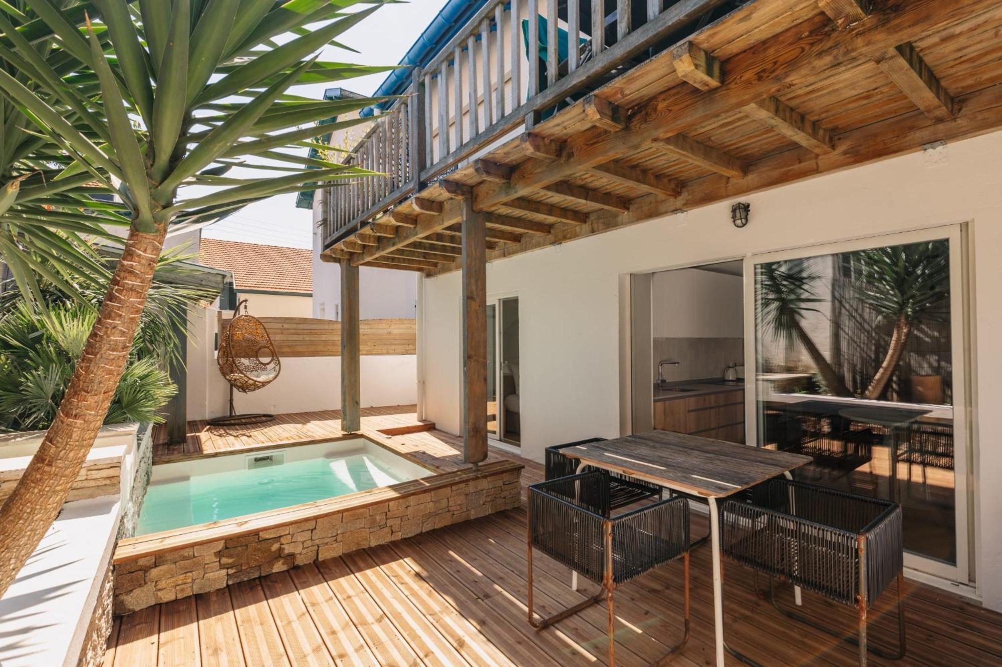 Little Oasis - Private Terrasse Near The Center And The Beach Μπιαρίτζ Εξωτερικό φωτογραφία